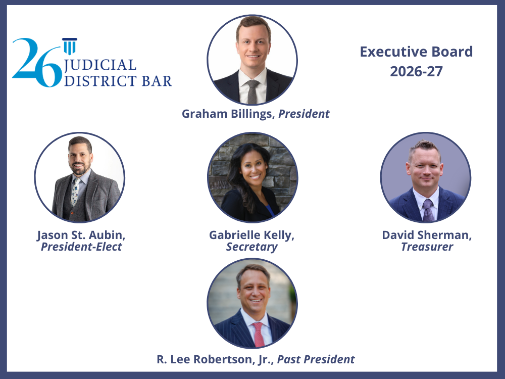 26th JD Bar Executive Board