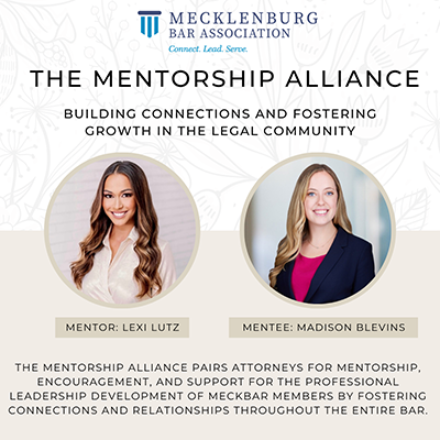 The Mentorship Alliance: Featuring Mentor Lexi Lutz and Mentee Madison